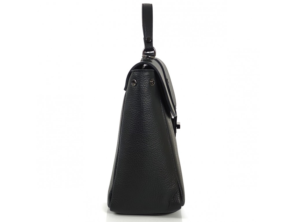 Жіноча чорна ділова сумка Grays F-AV-FV-038A з ручкою - Royalbag