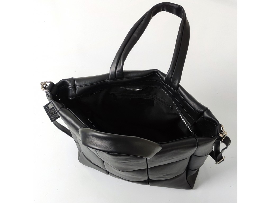 Женская черная сумка-шоппер Grays F-AV-FV-049A - Royalbag