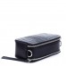 Женская черная маленькая кожаная сумка на плечо с текстурой рептилия Grays F-CR-BB-4503A - Royalbag Фото 9