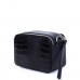 Женская черная маленькая кожаная сумка на плечо с текстурой рептилия Grays F-CR-BB-4503A - Royalbag Фото 4