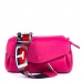 Женская розовая кожаная сумка через плечо  Grays F-FL-BB-2104F - Royalbag Фото 7