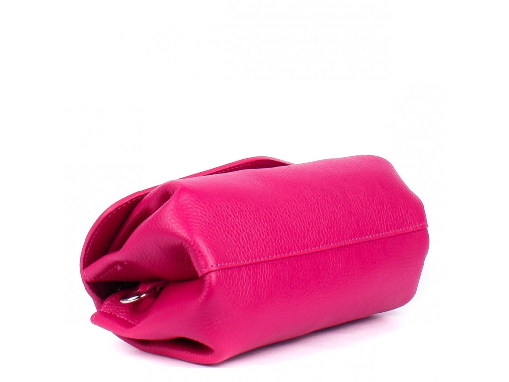 Женская розовая кожаная сумка через плечо  Grays F-FL-BB-2104F - Royalbag