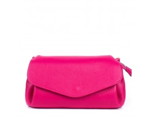 Женская розовая кожаная сумка через плечо  Grays F-FL-BB-2104F - Royalbag