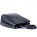Женская средняя черная кожаная сумка с ручками Grays F-FL-BB-2466A - Royalbag Фото 7