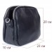 Жіноча чорна шкіряна сумка на плече Grays F-FL-BB-3844A - Royalbag Фото 5