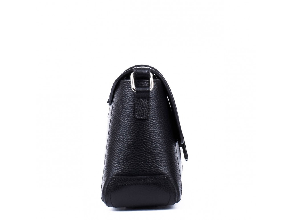 Женская черная кожаная сумка через плечо Grays F-FL-BB-3902A - Royalbag