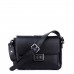 Женская черная кожаная сумка через плечо Grays F-FL-BB-3902A - Royalbag Фото 10