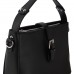 Жіноча чорна шкіряна сумка c ручкою для перенесення Grays F-FL-BB-6123A - Royalbag Фото 6