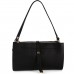 Женская средняя черная кожаная сумка через плечо Grays F-FL-BB-7090A - Royalbag Фото 4