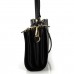 Женская средняя черная кожаная сумка через плечо Grays F-FL-BB-7090A - Royalbag Фото 6