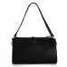 Женская средняя черная кожаная сумка через плечо Grays F-FL-BB-7090A - Royalbag Фото 5