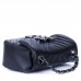 Женская черная кожаная сумка через плечо на цепочке Grays F-S-BB-1295A - Royalbag Фото 7