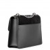 Середня чорна шкіряна сумка через плече на ланцюжку Grays F-S-BB-3298A - Royalbag Фото 6