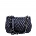 Жіноча чорна шкіряна сумка через плече на ланцюжку Grays F-S-BB-3388A - Royalbag Фото 6