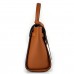 Жіноча коричнева, середня сумка з ручкою Grays F-S-BB-3401C - Royalbag Фото 5