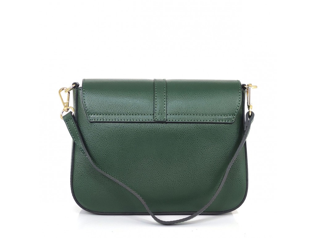 Елегантна жіноча зелена, маленька сумка Grays F-S-BB-4655G - Royalbag
