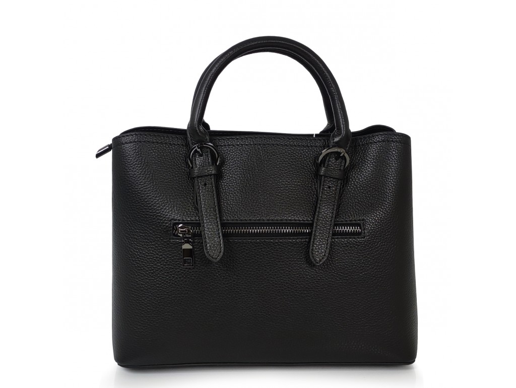 Жіноча чорна, середня сумка Grays F-S-CR3-99901A - Royalbag