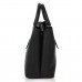 Женская черная, средняя сумка Grays F-S-CR3-99901A - Royalbag Фото 5