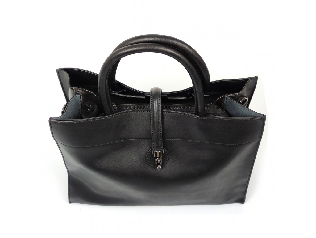 Жіноча чорна сумка Grays F-S-GR-883A - Royalbag