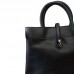 Женская черная сумка Grays F-S-GR-883A - Royalbag Фото 7