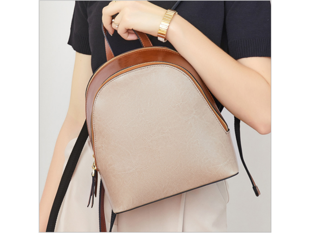 Рюкзак двухцветный Olivia Leather F-S-Y01-7005C - Royalbag