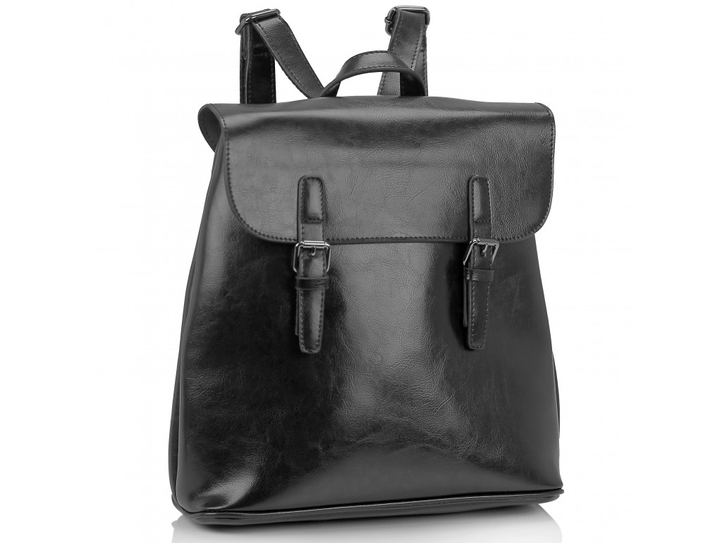 Женский рюкзак черный Grays GR-8251A - Royalbag Фото 1