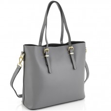 Жіноча сіра сумка Grays GR3-173LBL - Royalbag Фото 2