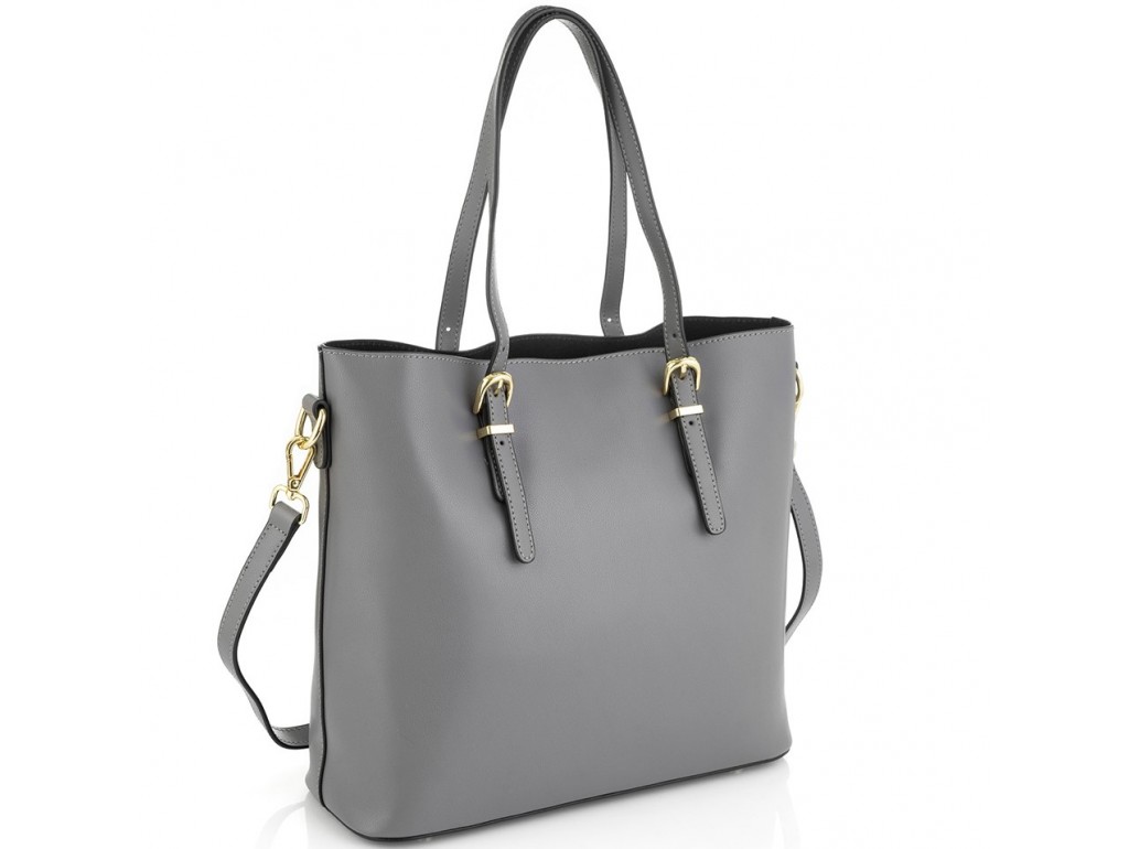 Жіноча сіра сумка Grays GR3-173LBL - Royalbag Фото 1