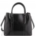 Жіноча шкіряна сумка чорна Grays GR3-8501A - Royalbag Фото 3
