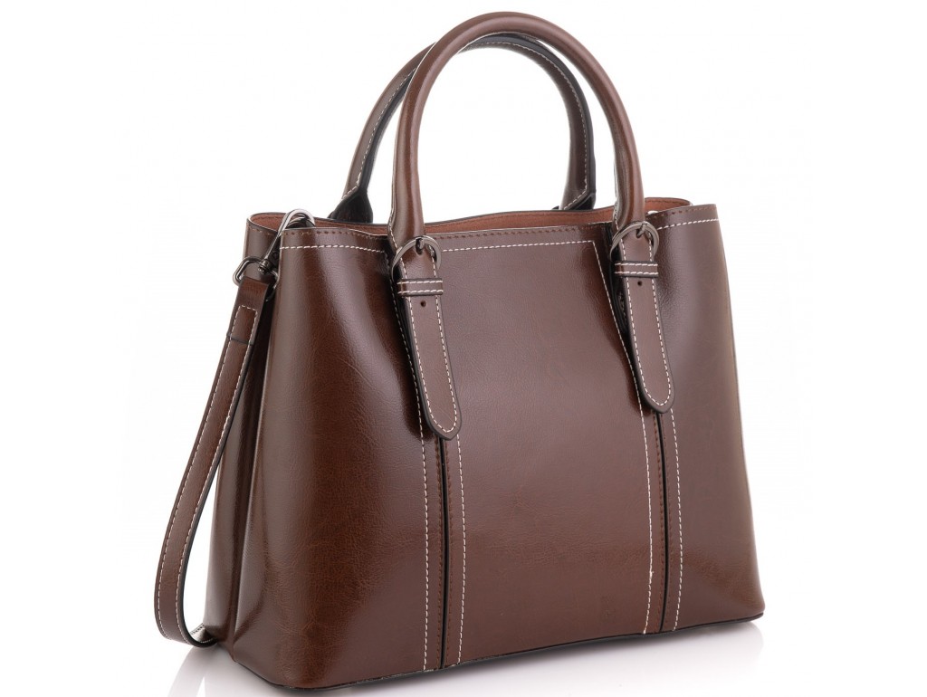 Женская коричневая сумка Grays GR3-8501B - Royalbag Фото 1