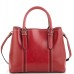 Жіноча шкіряна сумка бордова Grays GR3-8501R - Royalbag Фото 3