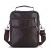 Чоловіча шкіряна сумка-барсетка коричнева HD Leather NM24-1079C - Royalbag Фото 4