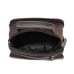 Мужская кожаная сумка-барсетка с плечевым ремнем коричневая HD Leather NM24-213C-1 - Royalbag Фото 6
