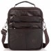 Коричневая мужская сумка мессенджер HD Leather NM24-218C  - Royalbag Фото 3