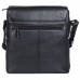 Мужская сумка-мессенджер через плечо из натуральной кожи HT Collection 7891-4 BLACK - Royalbag Фото 4