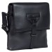 Мужская сумка-мессенджер через плечо из натуральной кожи HT Collection 7891-4 BLACK - Royalbag Фото 5