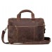 Мужская кожаная сумка для документов матовая кожа Jasper & Maine 7122R - Royalbag Фото 4