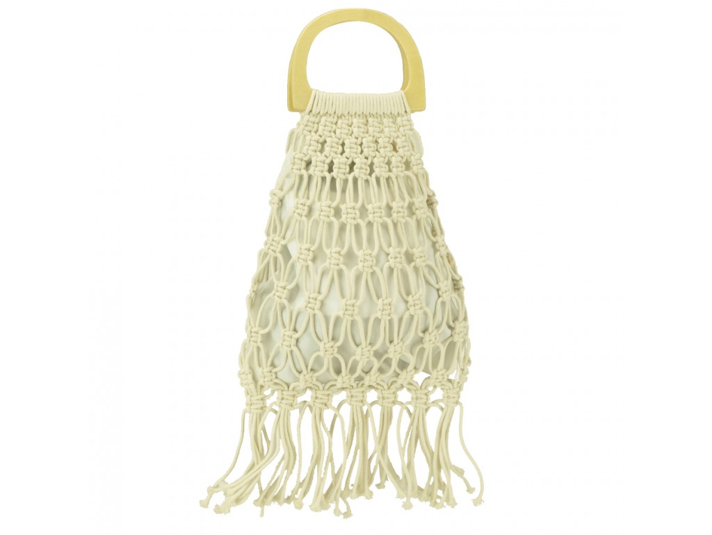 Плетеная сумка-авоська Mona WS03-3359W - Royalbag