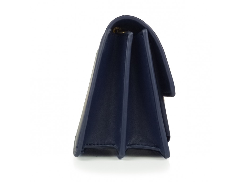 Жіноча елегантна темно синя сумка W16-808BL - Royalbag
