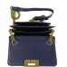Жіноча елегантна темно синя сумка W16-808BL - Royalbag Фото 6