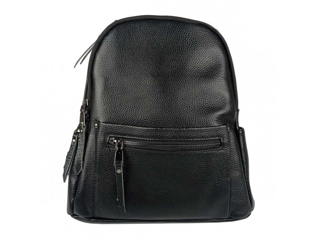 Женский кожаный рюкзак черного цвета F-A25F-FL-868WA - Royalbag
