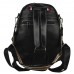 Жіночий шкіряний рюкзак чорного кольору F-NWBP27-88843A - Royalbag Фото 5