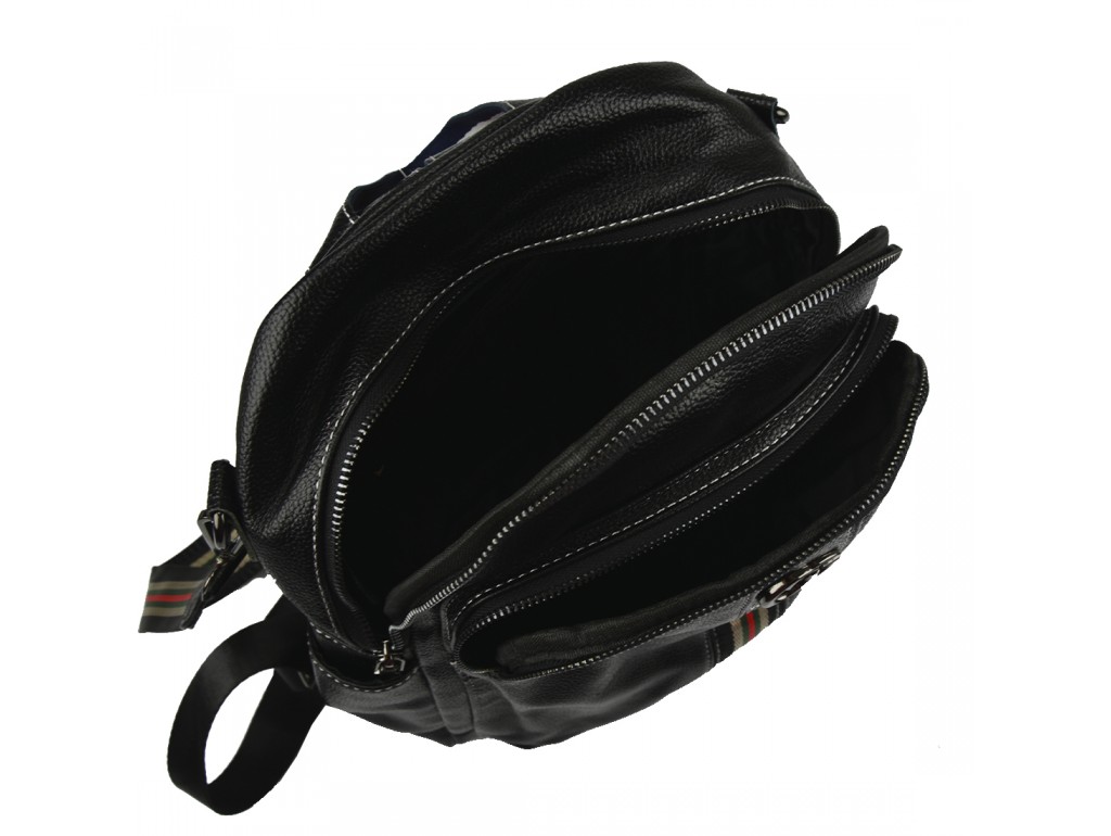 Женский кожаный рюкзак черного цвета F-NWBP27-88843A - Royalbag