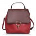 Рюкзак двоколірний червоно-коричневий Olivia Leather F-S-Y01-7002R - Royalbag Фото 3