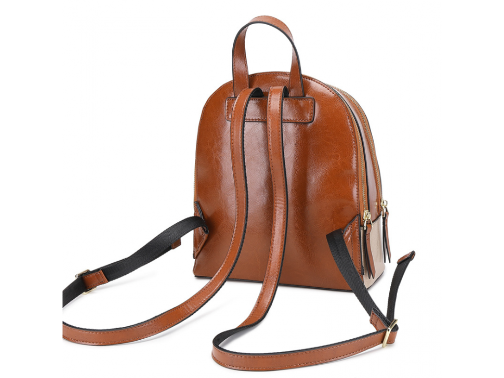 Рюкзак двухцветный Olivia Leather F-S-Y01-7005C - Royalbag