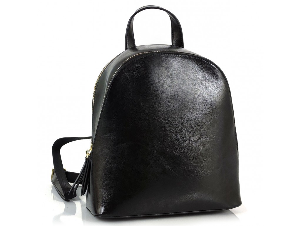 Рюкзак чорний Olivia Leather F-S-Y01-7005W - Royalbag Фото 1