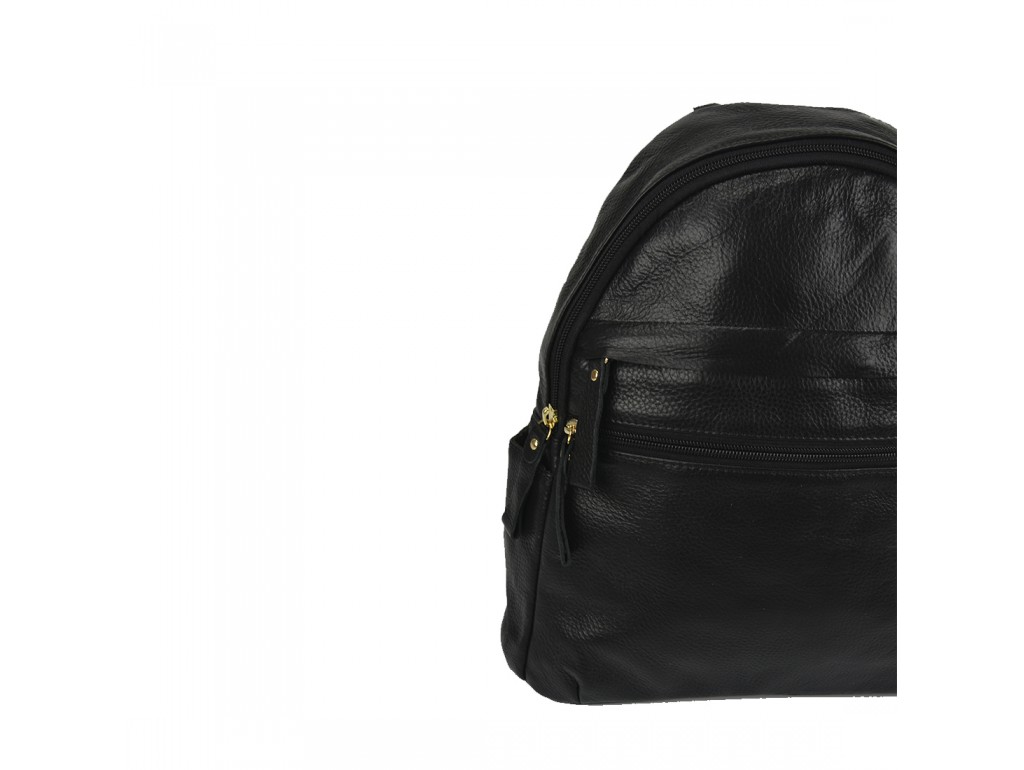 Жіночий шкіряний рюкзак чорного кольору NM20-W775A - Royalbag