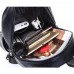 Женский черный рюкзак Olivia Leather NWBP27-008A - Royalbag Фото 8