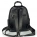 Жіночий чорний шкіряний рюкзак міського типу NWBP27-6660A-BP - Royalbag Фото 4