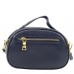 Жіноча шкіряна сумка синього кольору Riche F-A25F-FL-89019WBL - Royalbag Фото 4